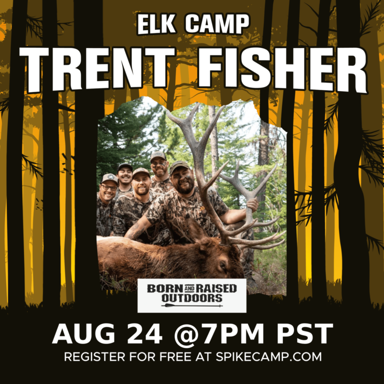 Trent Fisher on Elk Camp hosted by Spike Camp.