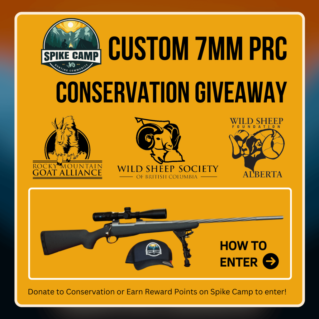 Spike Camp Rewards Prize Draw - 7mm PRC Custom Rifle