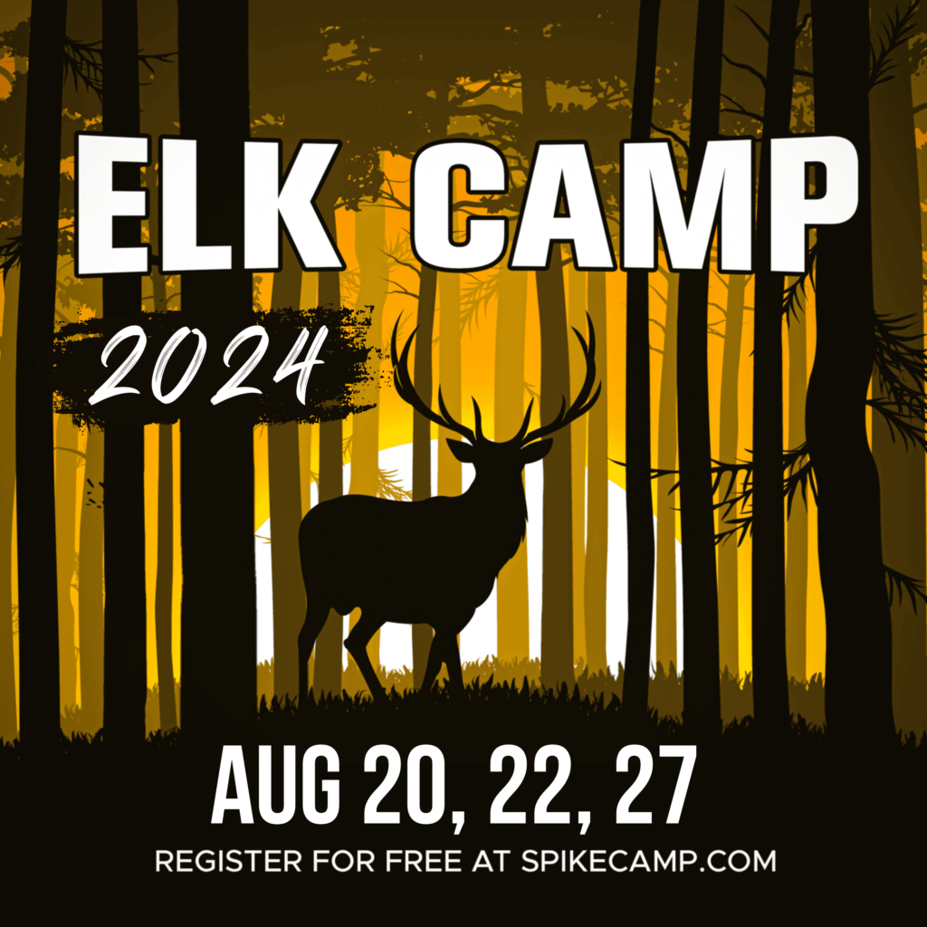 Elk Camp 2024 presented by Spike Camp.